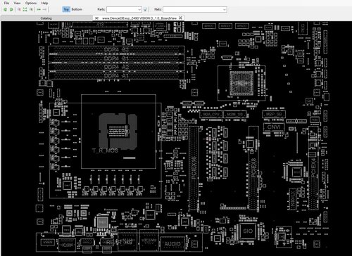 More information about "Gigabyte Z490 VISION D Rev 1.0 BoardView.TVW"