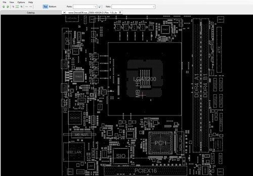 More information about "GIGABYTE Z590I VISION D (Rev. 1.0) BoardView.TVW"