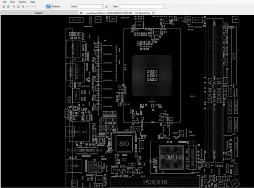 More information about "Gigabyte X570 I AORUS PRO WIFI Rev 1.0 BoardView.TVW"
