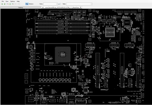 More information about "Gigabyte X570 AORUS ULTRA Rev 1.1 BoardView.TVW"