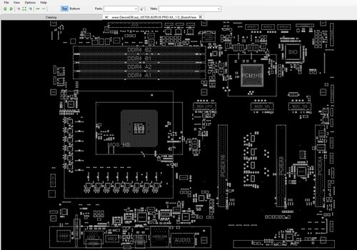 More information about "Gigabyte X570S AORUS PRO AX Rev 1.0 BoardView.TVW"