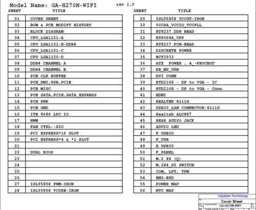More information about "Gigabyte GA-H270N-WiFi Rev 1.0 Schematic.PDF and BoardView.TVW"