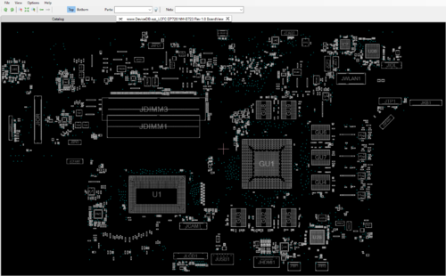 More information about "Lenovo Thinkpad P72 LCFC EP720 NM-B723 Rev 1.0 BoardView.TVW"